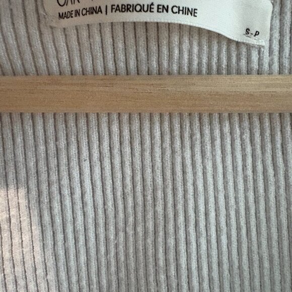 Long sleeve ribbed top - Picture 2 of 3